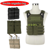 Molle Open Top Double Triple Mag Pouch - Green - Double