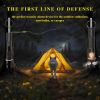 2 Pack Perimeter Trip Alarm, Camping Trip Wire Alarm Device, Perimeter Defense Device, Camping and Property Security Early Warning Security System - b