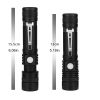 Super Bright 90000LM LED Tactical Flashlight Zoomable With Rechargeable Battery - Default Title