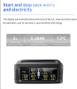 PST601PSU6   Solar Tire Pressure Sensor 6-wheeled trucks, RVs, trailers, buses, engineering vehicles 6-38 tire digital display repeater signal>40m sol