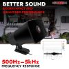 5Core Indoor Outdoor PA Horn Speaker Pair 8 x 5 Inch Loud PA System 8 Ohm 65W Loud Siren Audio - Black