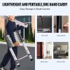 VEVOR Telescoping Extension Ladder 16.4FT Multi-button Retraction 375 LBS - 375 lbs - 16.5 ft - Multi-Button Retraction