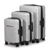 Luggage Expandable Suitcase PC+ABS 3 Piece Set with TSA Lock Spinner - as picture