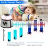 360Â°Ultrasonic Mice Repellent Indoor Rodent Repeller Rat Squirrel Rodent Control Device with 4 Modes 9 Strobe Lights Alarm Horn for Kitchen Warehouse