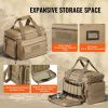 Tactical Gun Range Bag with Single Shoulder for 4 Pistols  - Brown - Storage Bag