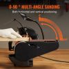 VEVOR 8 Inch Bench Grinder with 2 x28 Inch Belt Sander Combo, Bench Grinder Sander with 2.5A Induction Motor for Metalworking Sharpening Grinding - 3.