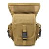 Multifunctional bag riding motorcycle satchel outdoor waterproof sports fanny pack men's large-capacity tactical strap bag - yellow-brown