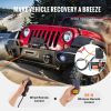 VEVOR Electric Winch for Truck 6000 lb Synthetic Rope Waterproof Remote Control - Default