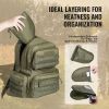 Tactical Gun Range Bag with Lockable Zipper for Outdoor Hunting - Green - Storage Bag