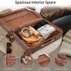 4 Piece Luggage Set Suitcase Set, ABS Hard Shell Lightweight Expandable Travel Luggage with 4 Packing Cubes, TSA Lock, Spinner Wheels for Men Women(16