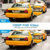 FHD 1080P Car DVR Dash Camera 9.66In Vehicle Driving Recorder w/ G Sensor Parking Monitoring Seamless Recording - Blue - One size