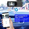 2K HD Front Dash Cam For Car With IPS Screen Night Vision Loop Recording Included 32G Storage Card 140Â° Wide Angle WiFi App Control Front Dashcam - B