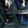 2Pcs Universal Car Extension Socket Buckles Auto Safety Extender Clip Alarm Stopper Comfortable For Pregnant Compatible w/ Most Cars - Buckle