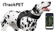Remote Pet Surveillance Pet Tracker Waterproof Collar Mounted GPS for Pet Size:M - Default