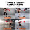 VEVOR Punching Bag, Reflex Boxing Bag for Kids & Adults, Height Adjustable Free Standing Strike Bag Set with Boxing Gloves & Stand, Workout Speed Bag