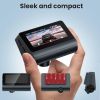 Front and rear Dash Cam, with 64GB card, 3.8 "4K UHD Wifi GPS touchscreen - BLACK
