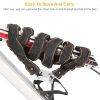 1.8M Bike Chain Lock w/ 3 Keys Heavy Duty Security Lock Bicycle Motorcycle Motor Bike Chain Lock - Black