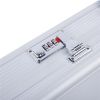 135*28*10cm Aluminum New Framed Locking Gun Pistol HandGun Lock Box Hard Storage Carry Case Silver - As Picture