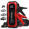 S ZEVZO Car Battery Jump Starter 8000A Jump Box with PD 60W Fast Charging (All Gas/16.0L Diesel Engines), 99.9Wh 12V Portable Jump Starter Battery Pac