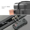 5 Piece Luggage Set with Expandable Duffel Bag & Foldable Backpack â€“ 20"/24"/28" Suitcases with 360Â° Spinner Wheels, TSA Lock, grey - as Pic