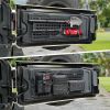 Tailgate Tactical Panel for Wrangler Tailgate Tool Kit Organizer Racks Compatible with Jeep Wrangler 2007-2018 JK JKU & 2018-2022 JL JLU - as Pic