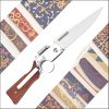 FishingTools Multi functional tactical tool - stainless steel blade, ergonomic handle, quick expansion thumb hole for both hands, with pocket clip inc