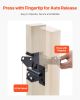 VEVOR Self-Locking Gate Latch Metal Heavy Duty Auto Gravity Lever with Lock Hole