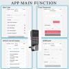 WeHere Smart Key Lock Box (48 Keys) with APP;  Key Cabinet Wall Mount use Blutooth;  OTP;  Fixed Code Unlock;  App Generates Codes without Intern