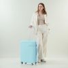 4 Piece Luggage Set with Compression Packing Cubes for Suitcase Expanable Spinner Wheels Lightweight Suitcase with TSA Lock 16 IN+20IN+24IN+28IN - as