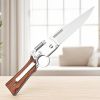 FishingTools Multi functional tactical tool - stainless steel blade, ergonomic handle, quick expansion thumb hole for both hands, with pocket clip inc