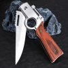 SurvivalKit Versatile Tactical Knife for Emergency Situations - stainless steel