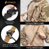 QD Sling 2 Point Sling Quick Adjust Gun Sling with HK Hook Soft Shoulder Pad Sling, Rifle Sling for Hunting Tactical Strap - Brown