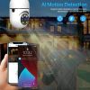 Wireless light bulb security camera 1080P wireless 360-degree panorama intelligent high-definition household light bulb, surveillance camera 1080P hig