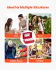 First Aid Kit 500 Pieces Large Survival Bag Emergency Medical Supplies Home Car - Default