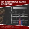 Soozier Adjustable Speed Bag Platform, Wall Mounted Speed Bags for Boxing, with 360-Degree Swivel and 10'' Speedbag - as Pic