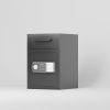Digital Depository Safe Made of Carbon Steel Electronic Code Lock Depository Safe with Deposit Slot Depository Box for Home Hotel Restaurant and