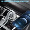 2Pcs 100W USB Type-C Car Charger QC4.0 PD3.0 USB Fast Charging Adapter Dual Port Car Cigarette Lighter Compatible with iPhone14/13/12 IPad Samsung - B