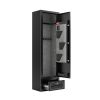 8 - Gun Capacity Rifle Safe. Holds Rifles, Pistols, Shotguns. Digital Lock for Quick Access. Removable Shelf. Special Gun Rack for Scoped Rifles. Plus