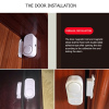 6 PCS WIRELESS Home Window Door Burglar Security ALARM System Magnetic Sensor - Default Title
