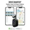 Cobra SC110 Dash Cam â€“ QHD 1440P Compact Dash Camera with Night Vision, Built-in WiFi, Live Police Alerts, CarPlay & Android Auto, Continuous Record