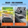 VEVOR RV Tire Pressure Monitoring System Real Time Solar Trailer TPMS 6 Sensors - 6 Wheels