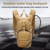 Men's hiking travel off-road cycling cycling hydration duffel bag running sports outdoor tactical water bags backpacks - Brown