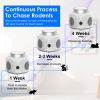 360Â° Ultrasonic Mice Repellent Indoor Rodent Repeller Mice Rat Squirrel Rodent Chaser - White