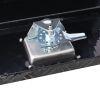 24inch Aluminum tool box,heavy duty truck bed tool box,outdoor trailer pickup storage tool box,RV storage organizer,underbody box w/lock keys,black -