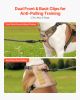 Dog Harness for Large Dogs No Pull Tactical Dog Harness Adjustable Pet Vest - Brown