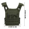 Adventure amphibious cs camouflage black tactical undershirt multifunctional outdoor combat quick release tactical undershirt - black