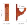 Wall Mount Gun Display Rack with Soft Padding - As pic show - Style A