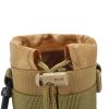 Men's Handheld Sports Outdoor Tactical Water Bottle Bag Pouch Cup Protector Insulated Mug Sleeve Mug Sleeve - black