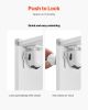Child Safety Magnetic Cabinet Locks 20 Packs Baby Proofing Cabinet Drawer Locks - Default