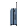 3 Piece Luggage Sets ABS Lightweight Suitcase with Two Hooks;  Spinner Wheels;  TSA Lock;  (20/24/28) - Blue